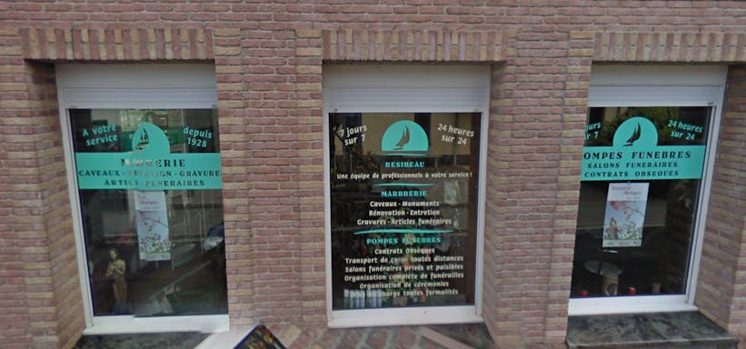 Photographie Pompes Funèbres et Marbrerie RESIBEAU de Berck