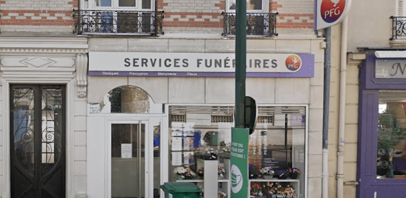 Photographie de Pompes Funèbres Générales sur Le Raincy