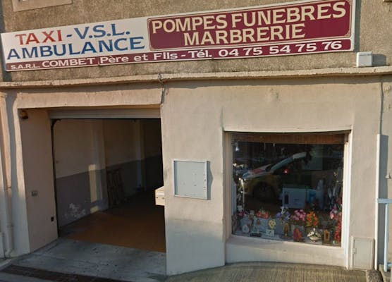 Photographie Pompes Funèbres Combet Père et Fils de Bourg-Saint-Andeol