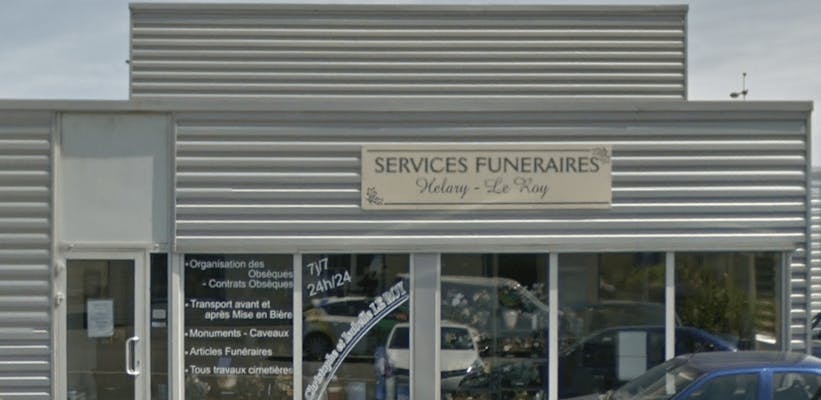 Photographie de la Pompes Funèbres Hélary Le Roy
