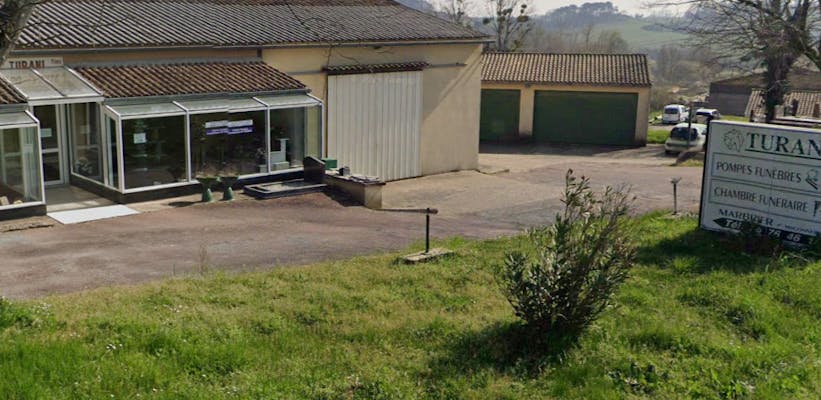 Photographie Pompes Funèbre Marbrerie TURANI de Saint-André-du-Bois