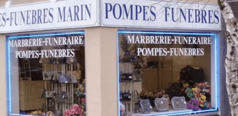 Photographie de la Pompes Funèbres Marbrerie Arnaud Marin de Ris-Orangis