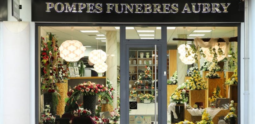 Photographie de la Pompes Funèbres Fernand Aubry de Lingolsheim