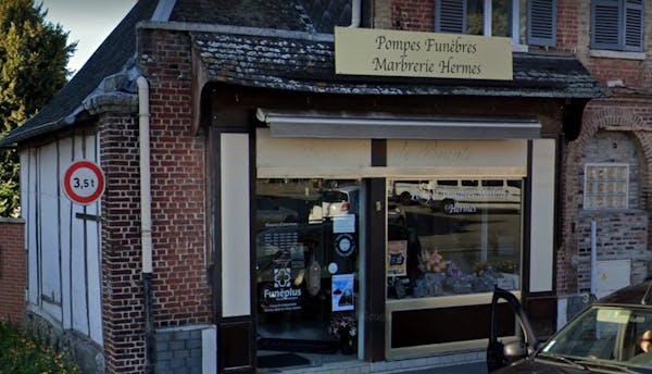 Photographie de la Pompes Funèbres Marbrerie HERMES de Charleval
