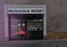 Devanture de Marbrerie Rosset Christian