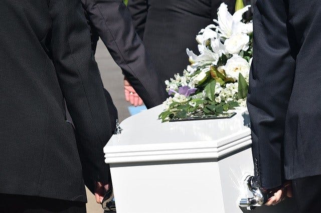 Image d'un cercueil.