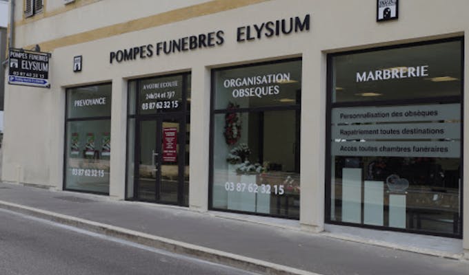 Photographie Pompes Funèbres et Marbrerie Elysium de Metz