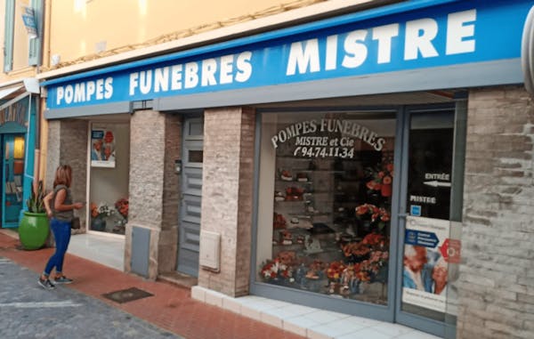 Photographie de la Pompes Funèbres MISTRE de Sanary-sur-Mer