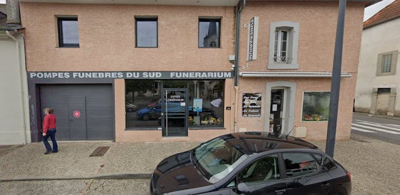 Photographie de la Pompes funèbres du Sud de la ville de Séméac