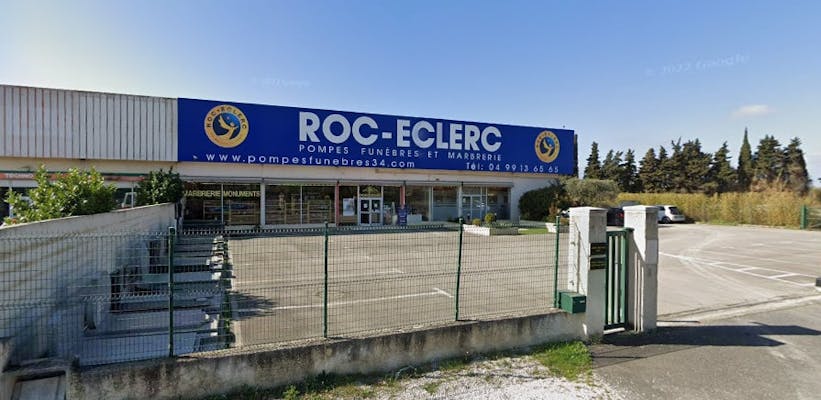 Photographie de la Pompes Funèbres Roc-Eclerc de la ville de Lattes