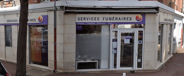 Photographie de la Pompes Funèbres Générales de La Courneuve