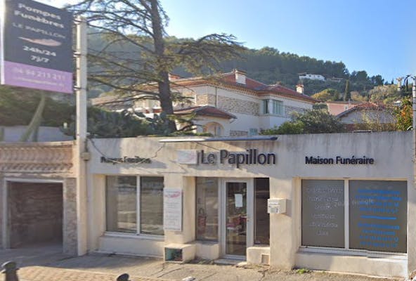 Photographie Pompes Funèbres Le Papillon de Cuers