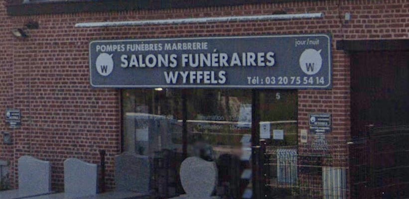 Photographie Pompes Funèbres Marbrerie Wyffels de Roubaix