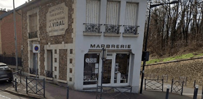 Photographie de la Pompes Funèbres et Marbrerie Jean Vidal de Chaville