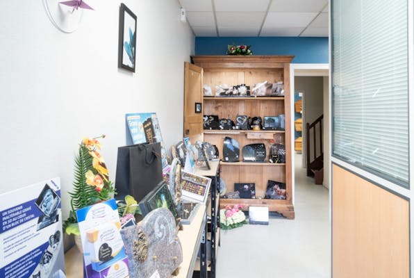 Photographie de la Pompes Funèbres Lamarque de Montmarault
