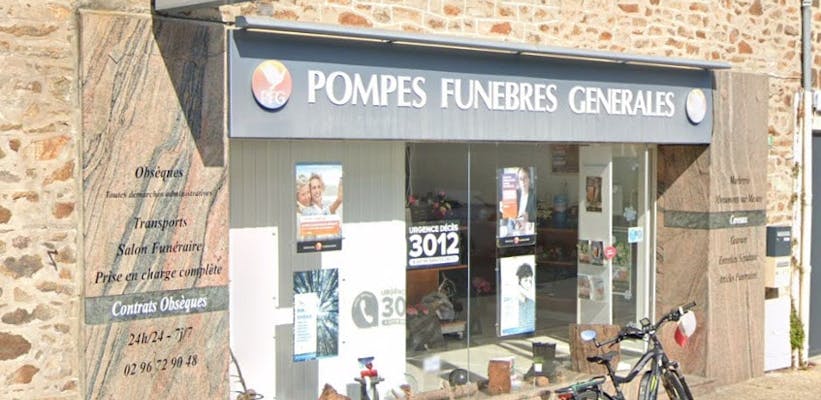 Photographie de la Pompes Funèbres Générales de Pléneuf-Val-André