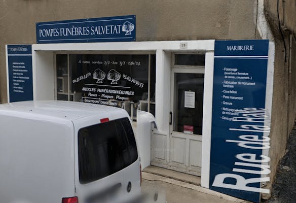Photographie de la Pompes Funèbres Salvetat de Montredon-Labessonnié
