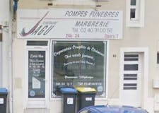 Devanture de Pompes Funèbres Jagu