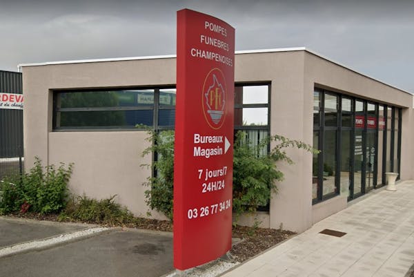 Photographie de la Pompes Funèbres Champenoises de Cormontreuil
