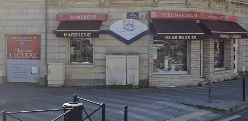 Photographie Pompes Funèbres Principales de Bordeaux