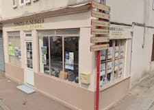 Devanture de Pompes Funèbres Georges Guillon