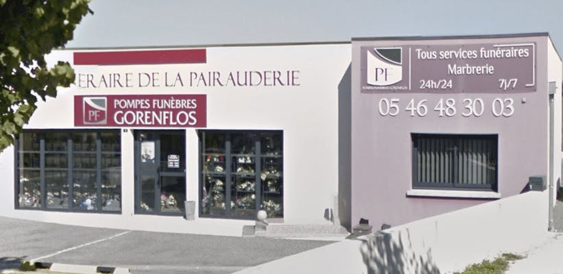 Photographie Pompes Funèbres Marbrerie Gorenflos de Jonzac