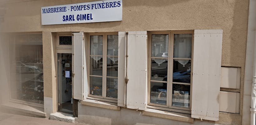 Photographie de la Marbrerie et Pompes Funèbres Gimel