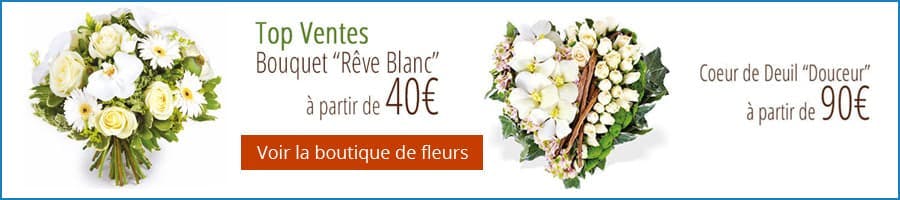 Lien vers boutique fleurs