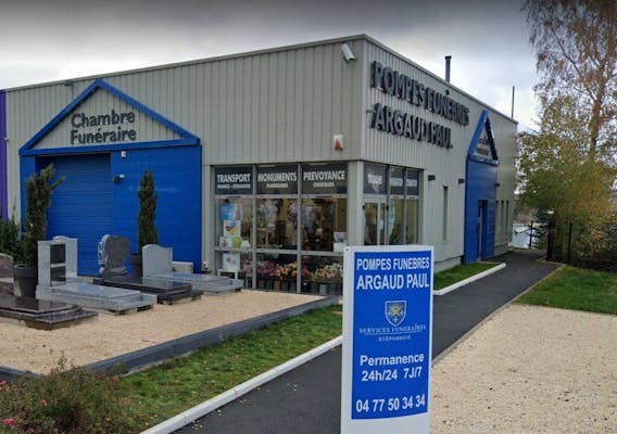 Photographie de la Pompes Funèbres Argaud Paul de Saint-Jean-Bonnefonds

