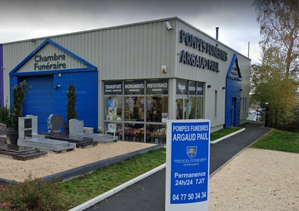 Photographie de la Pompes Funèbres Argaud Paul de Saint-Jean-Bonnefonds

