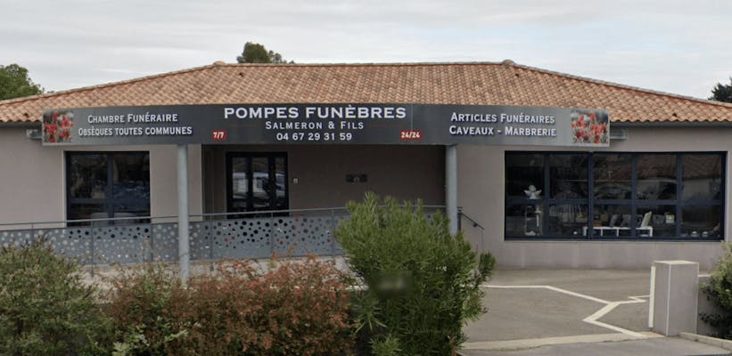 Photographie de Pompes Funèbres A. Salmeron