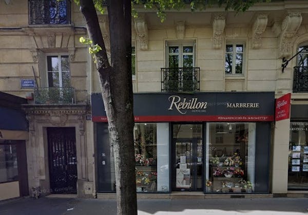 Photographie de Pompes Funèbres Marbrerie Rebillon de Paris