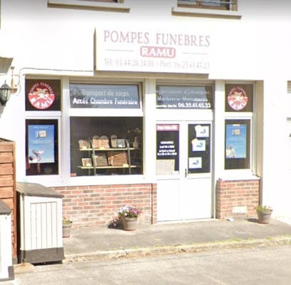 Photographie de la Pompes Funèbres - Marbrerie Ramu de Villers-sous-Saint-Leu
