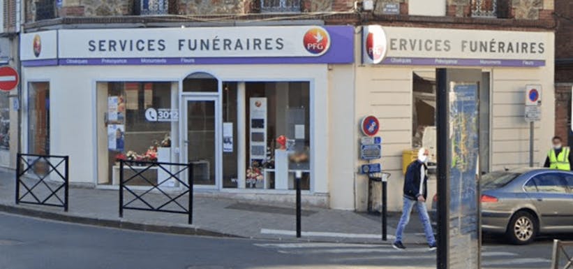 Photographie de la Pompes Funèbres Générales de Taverny