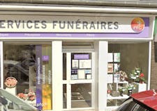 Devanture de Pompes Funèbres Genérales