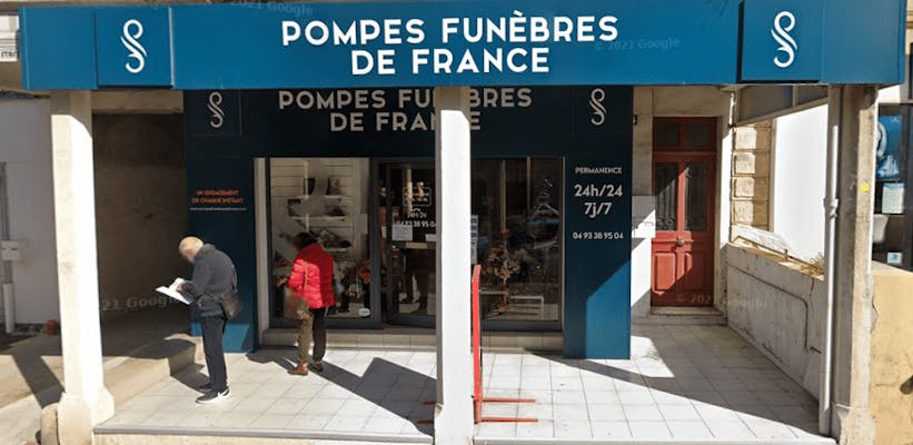 Photographie de la Pompes Funèbres De France