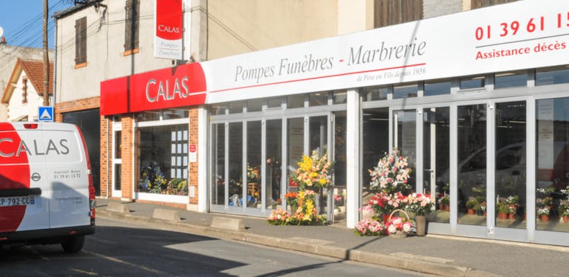 Photographie de la Pompes Funèbres Calas de Argenteuil