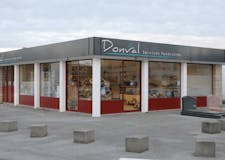 Devanture de Pompes Funèbres Donval