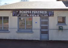 Devanture de Pompes Funèbres Richard Lasseur