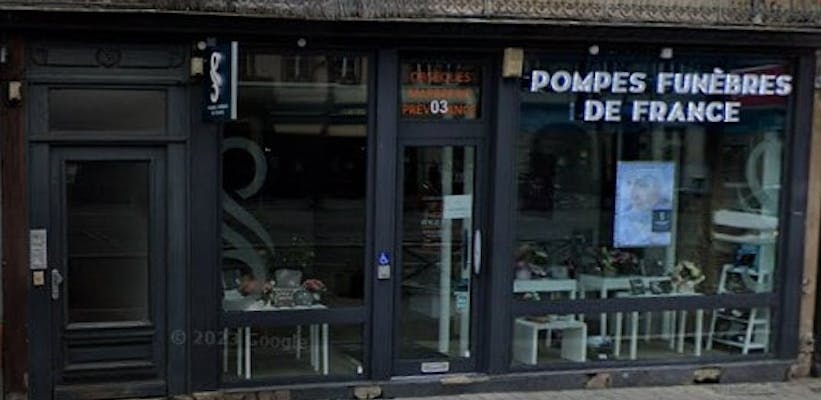 Photographie de la Pompes Funèbres de France de Strasbourg