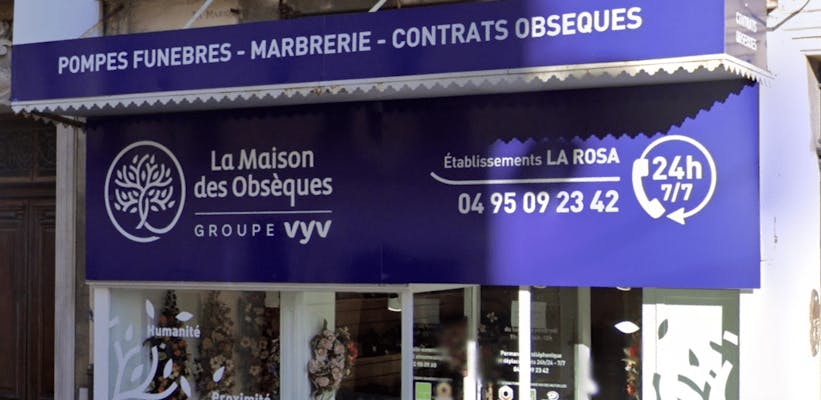 Photographie de la Pompes funèbres La Maison des Obsèques Ets La Rosa