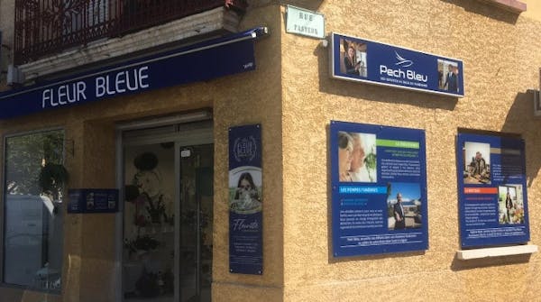 Photographie de pech bleu pompes funèbres florensac