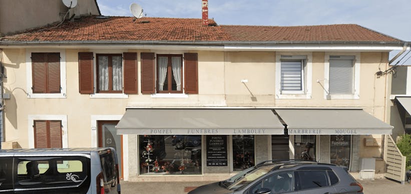 Photographie de Pompes Funèbres Lamboley - Marbrerie Mougel sur Arches
