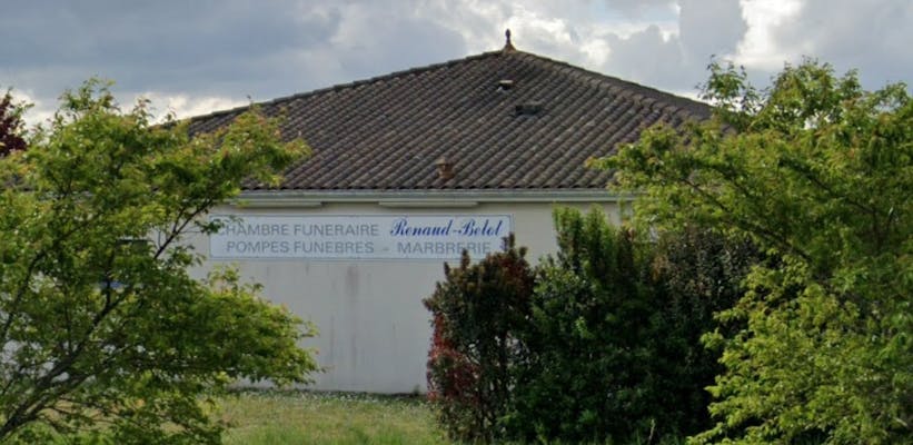 Photographie de la Pompes Funèbres Renaud-Belot de Saint-Romain-de-Benet