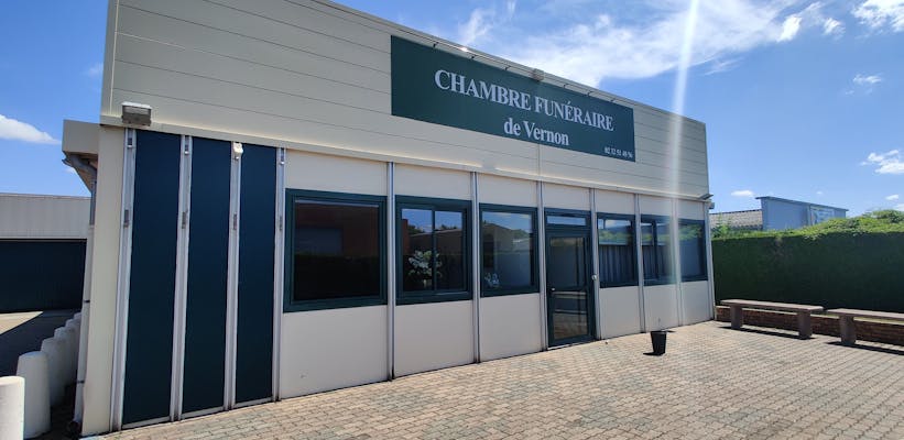 Photographie funérarium de la Pompes Funèbres et Marbrerie Berthelot de Vernon