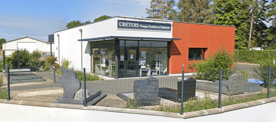 photo de l'agence Pompes Funèbres et Marbrerie Crétois