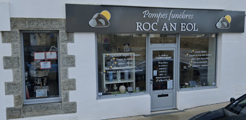Photographie de la Pompes Funèbres Roc an Eol