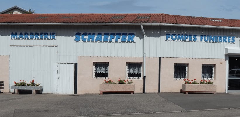 Photographie Pompes Funèbres Boulageoise Marbrerie Schaeffer de Boulay-Moselle
