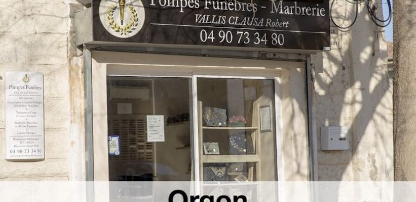 Photographie de Pompes funèbres Vallis Clausa Robert de l'Orgon