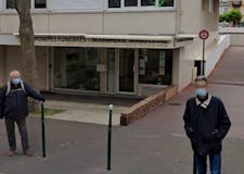 Devanture de Pompes Funèbres Marbrerie Maréchal